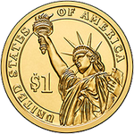 Реверс 1 доллар 2015 года. Гарри Трумен, Соединённые Штаты Америки