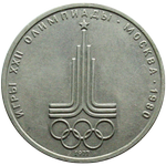 Эмблема Московской олимпиады